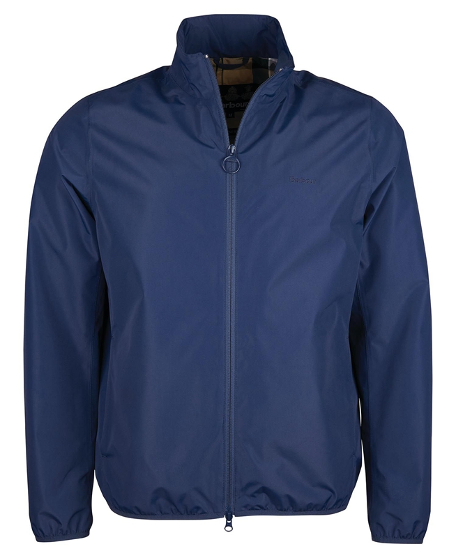 Navy Barbour Korbel Men's Waterproof Jackets | KSNB-89573