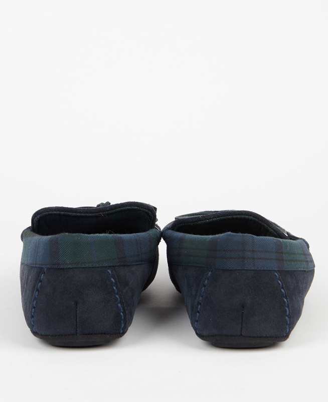 Navy Barbour Kurila Men's Slippers | JFDA-43216