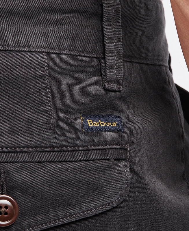 Navy Barbour Neuston Twill Men's Pants | QWUC-94568