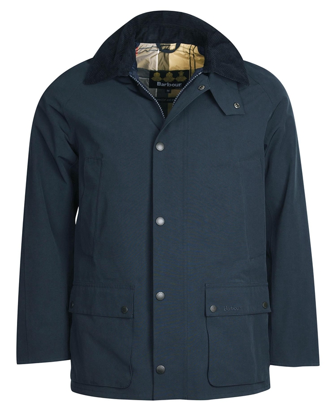 Navy Barbour Rokig Men's Waterproof Jackets | XIZE-31582