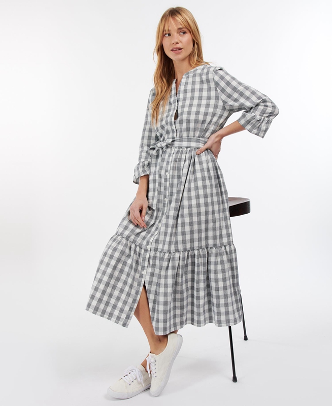 Navy Barbour Seamills Women's Dress | YMZA-87490