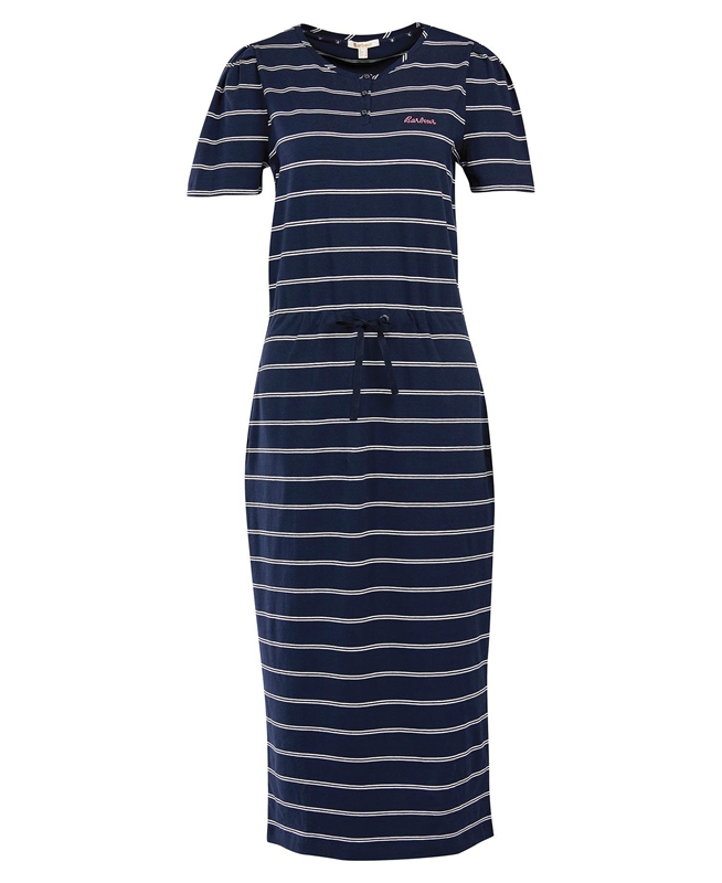 Navy Barbour Spurrey Women's Dress | TVZP-45812