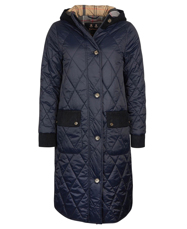 Navy Barbour Steppjacke Mickley Women's Quilted Jackets | WLQY-25468