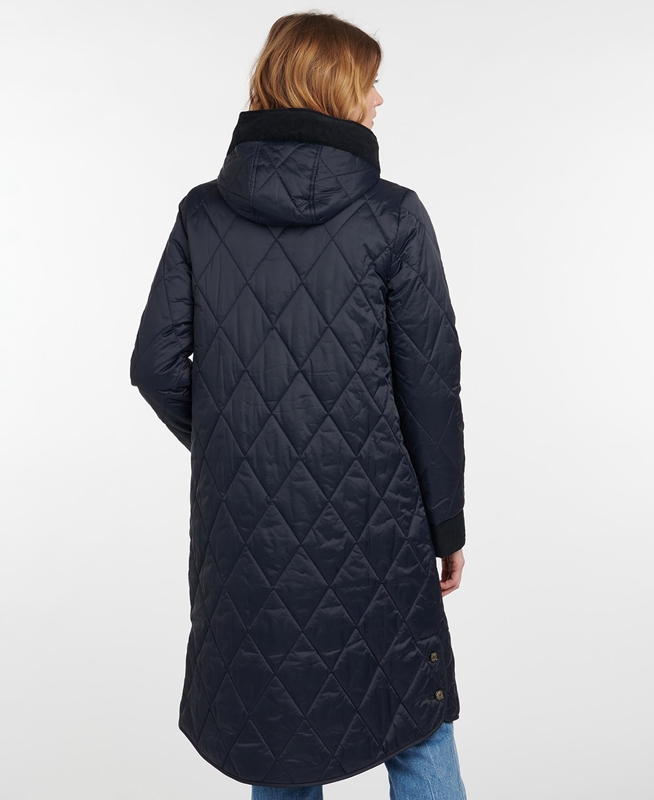 Navy Barbour Steppjacke Mickley Women's Quilted Jackets | WLQY-25468