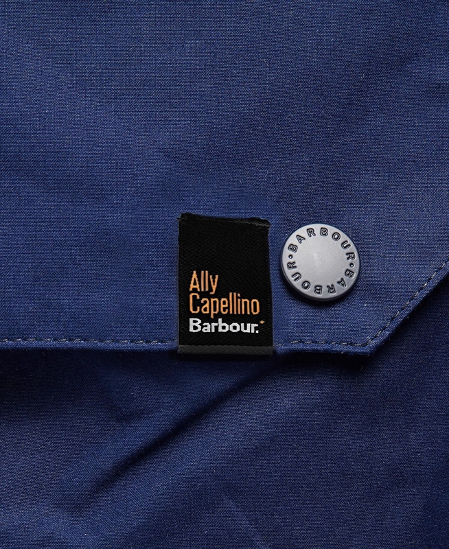 Navy Barbour x Ally Capellino Back Men's Casual Jackets | JSEB-41035