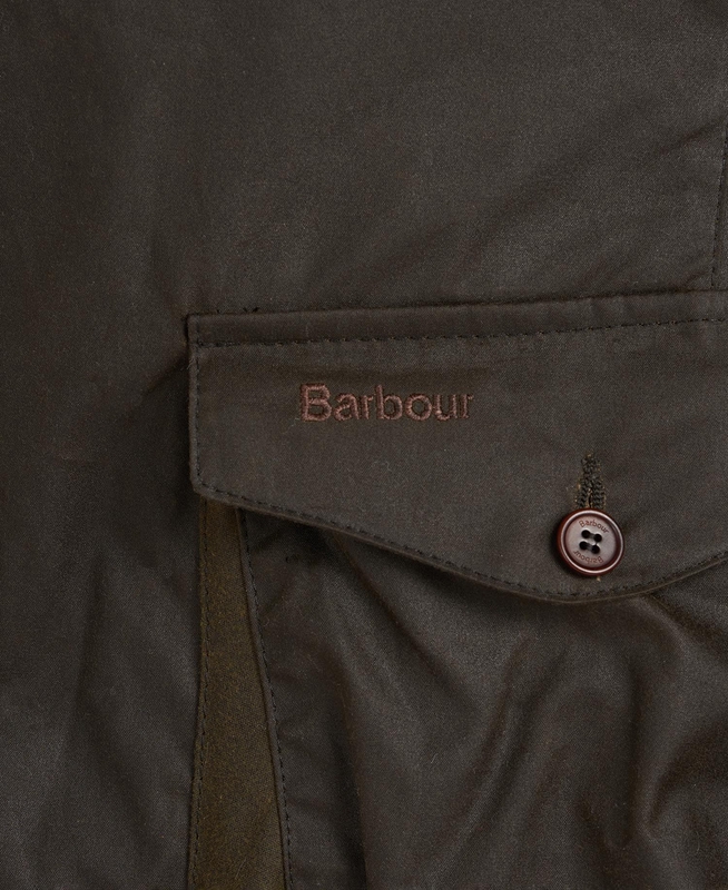 Olive Barbour Beacon Sports Men's Waxed Jackets | AQWN-71302