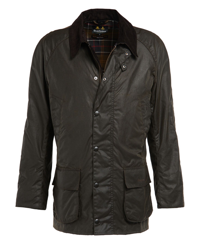 Olive Barbour Bristol Men's Waxed Jackets | ARPU-60357