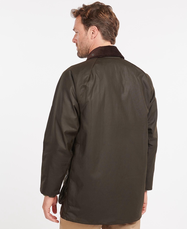 Olive Barbour Classic Beaufort® Men's Waxed Jackets | TDRX-69234