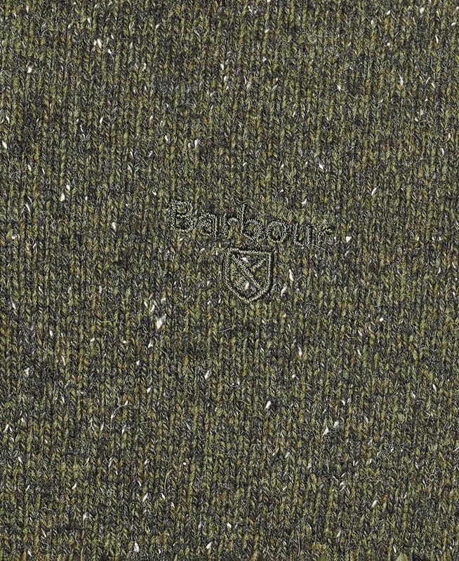 Olive Barbour Essential Tisbury Half Zip Men's Sweaters | AEJK-18579