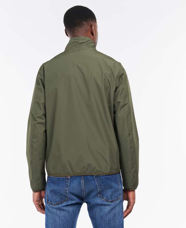 Olive Barbour Korbel Men's Waterproof Jackets | JCSM-35846