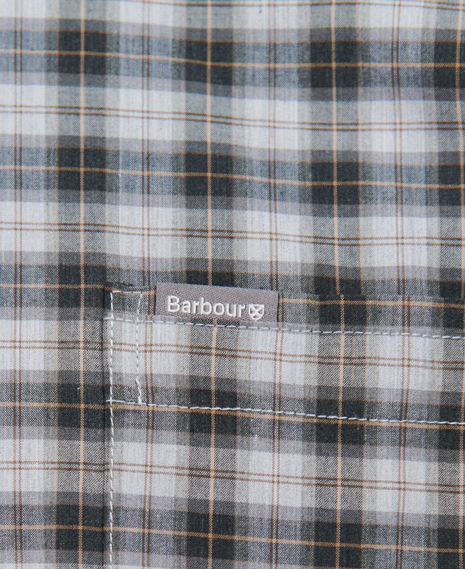 Olive Barbour Lomond Tailored Men's Shirts | YDOC-65248