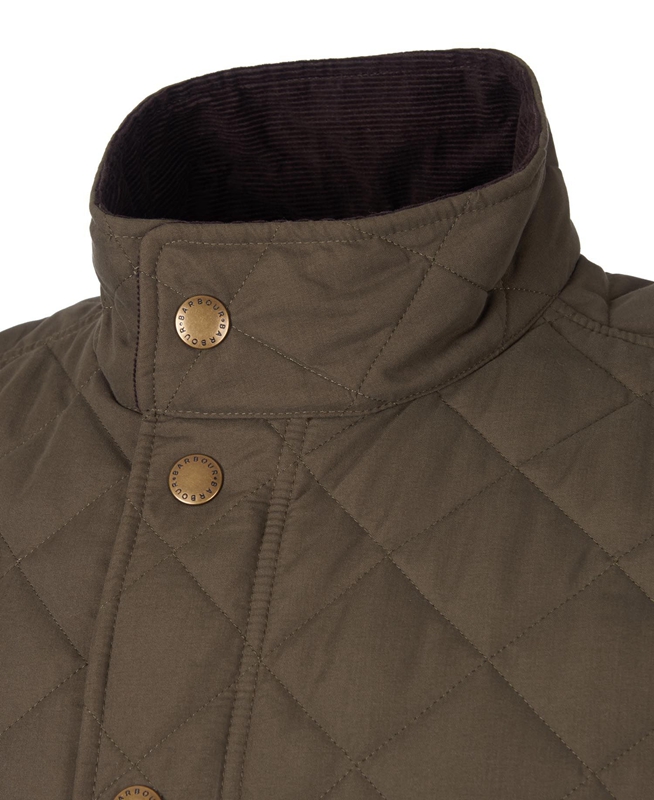 Olive Barbour Shoveler Men's Quilted Jackets | SIKU-12459