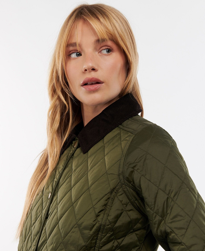 Olive Barbour Steppjacke Annandale Women's Quilted Jackets | ZPQI-63782