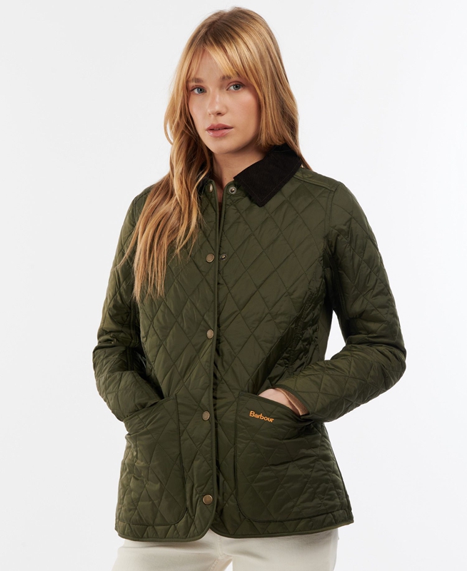 Olive Barbour Steppjacke Annandale Women\'s Quilted Jackets | ZPQI-63782