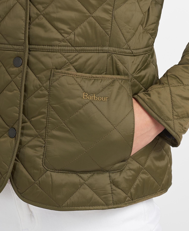 Olive Barbour Steppjacke Deveron Women's Quilted Jackets | SYBC-73128