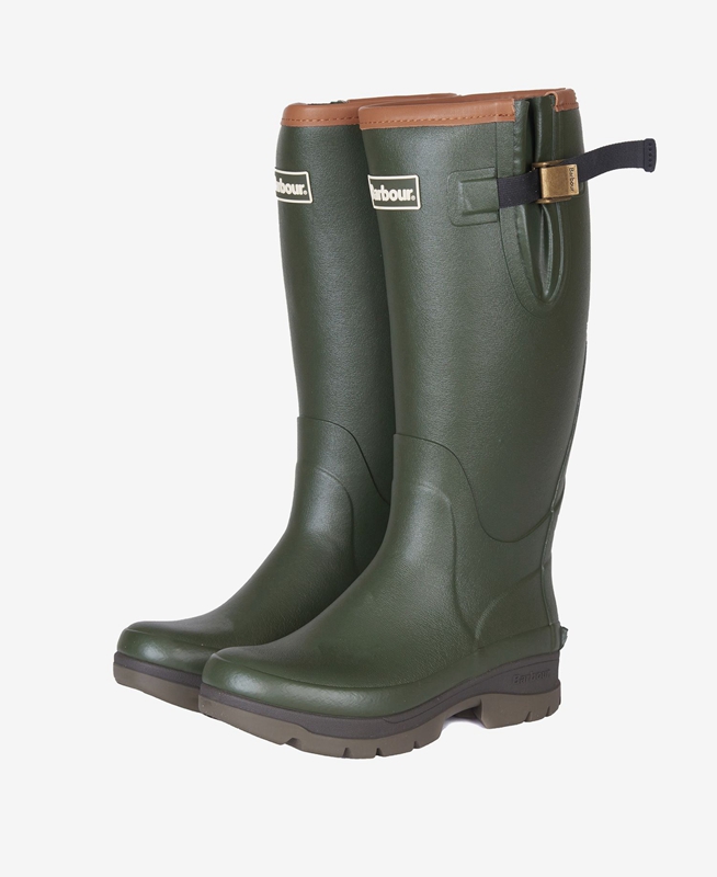 Olive Barbour Womens Tempest Women's Boots | XPSE-15470