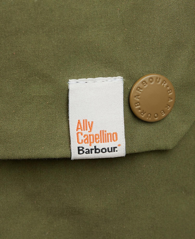 Olive Barbour x Ally Capellino Back Men's Casual Jackets | QOAI-39578