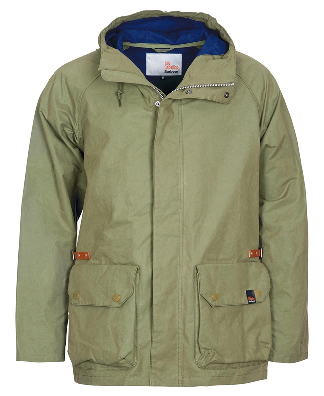 Olive Barbour x Ally Capellino Ernest Men's Casual Jackets | RZUT-15632