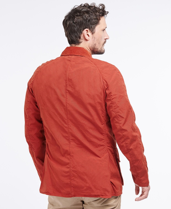 Orange Barbour Ashby Men's Casual Jackets | LFAD-03576