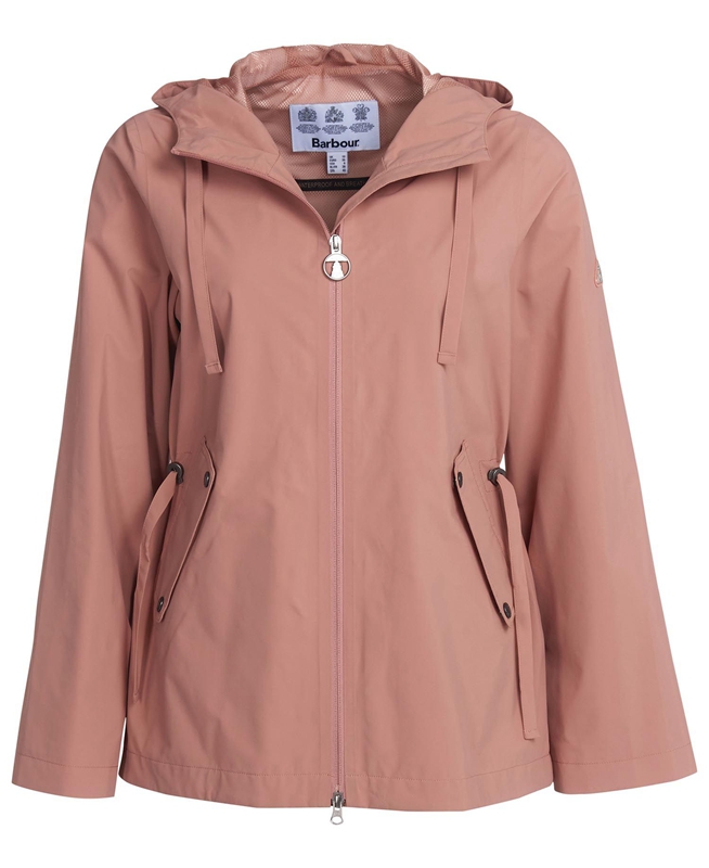 Orange Barbour Budle Women's Waterproof Jackets | LNCF-69570