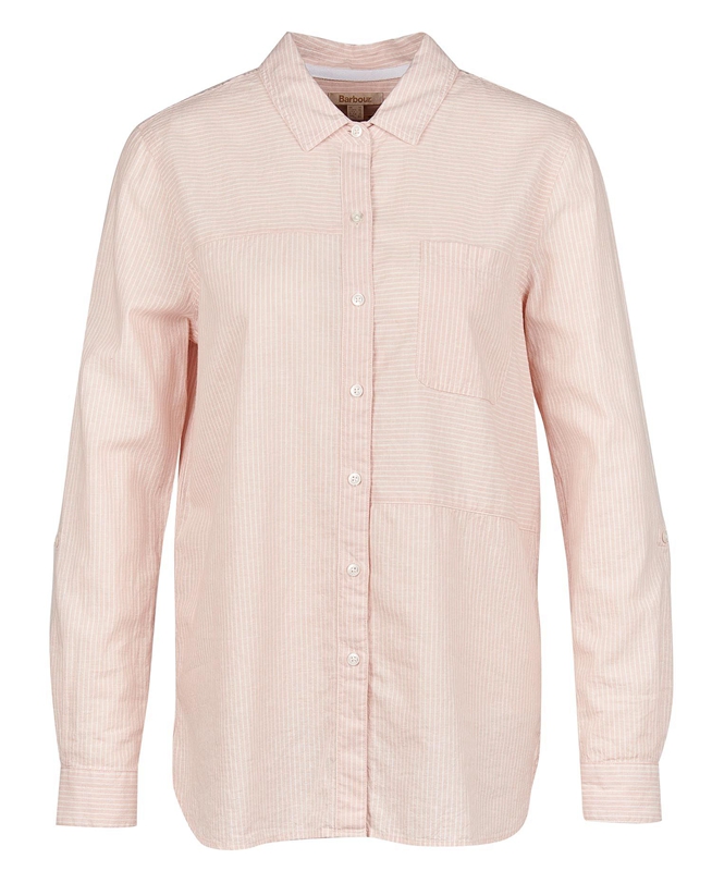 Pink Barbour Beachfront Women's Shirts | PJIK-68172