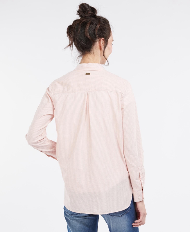 Pink Barbour Beachfront Women's Shirts | PJIK-68172