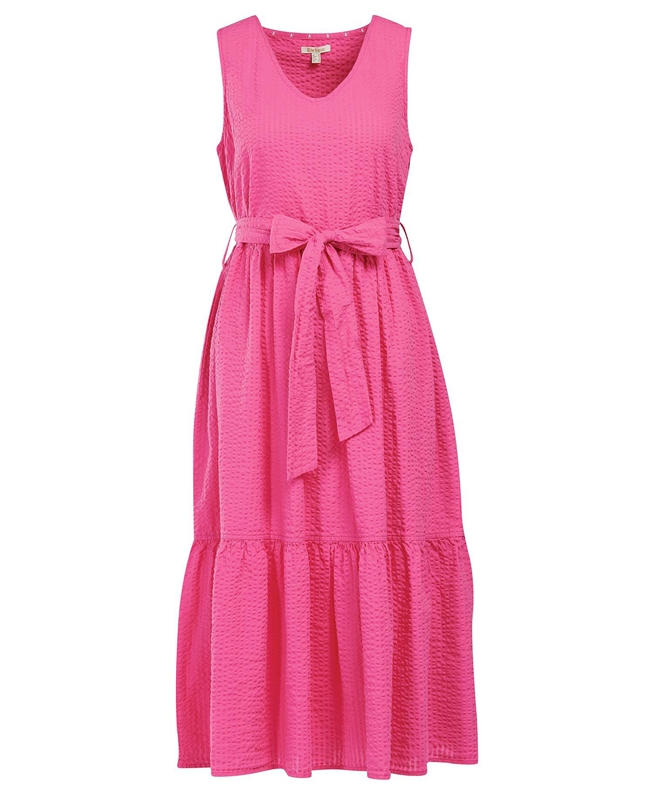 Pink Barbour Sea Daisy Women's Dress | DNXH-87312