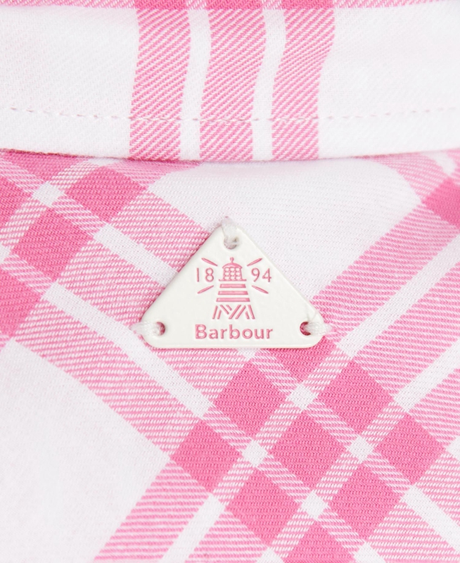 Pink Barbour Willowherb Women's Shirts | BVMH-36852