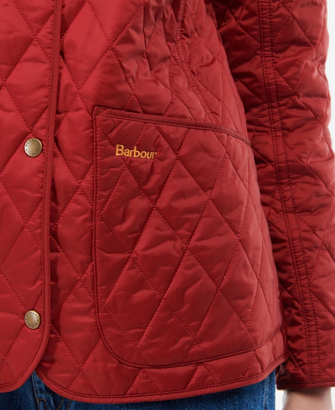 Red Barbour Annandale Women's Quilted Jackets | ZJCL-58694