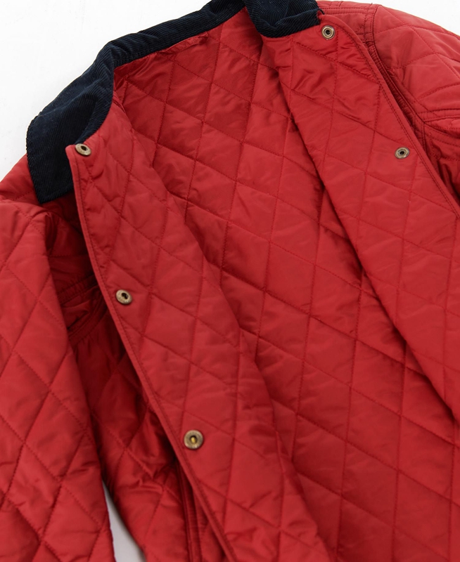 Red Barbour Annandale Women's Quilted Jackets | ZJCL-58694