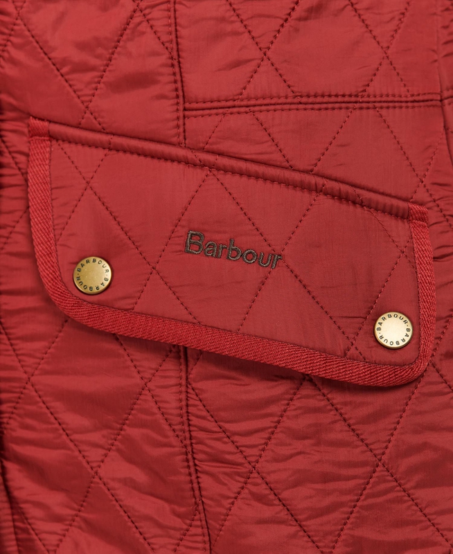 Red Barbour Cavalry Women's Vest | JTMQ-13592