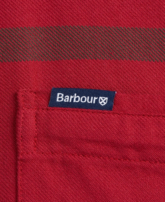 Red Barbour Hemd Dunoon Taillored Men's Shirts | KBVH-64205