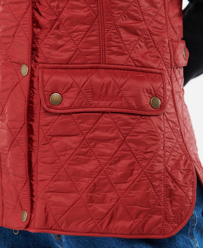 Red Barbour Wray Women's Vest | JIHS-82563