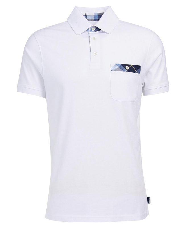 White Barbour Lirst Men's T Shirts | IJSV-36024