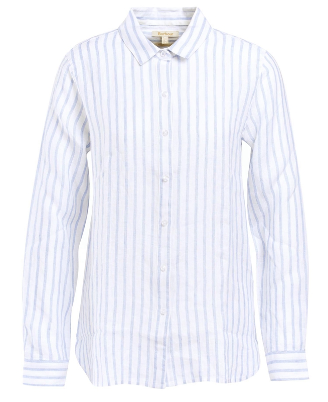 White Barbour Marine Women's Shirts | ONJP-67048